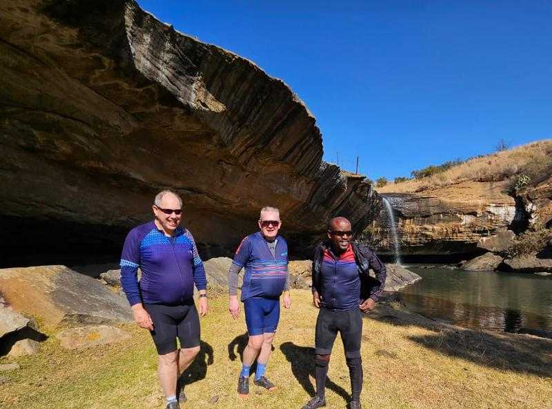Sandstone cave