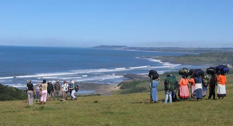 Wild Coast Slackpacking - Hikers and Porters
